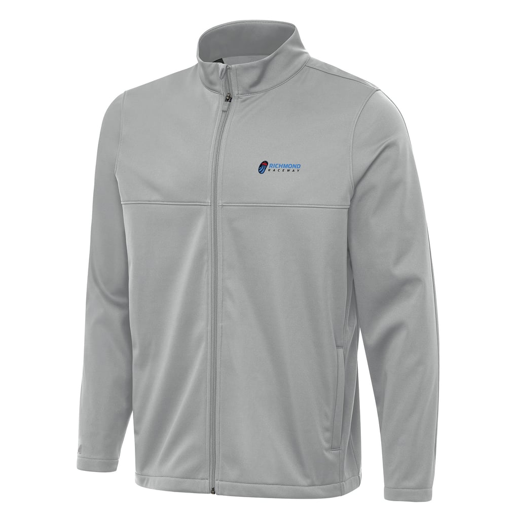 Richmond Raceway Antigua Links 2 Full-Zip Golf Jacket - Gray